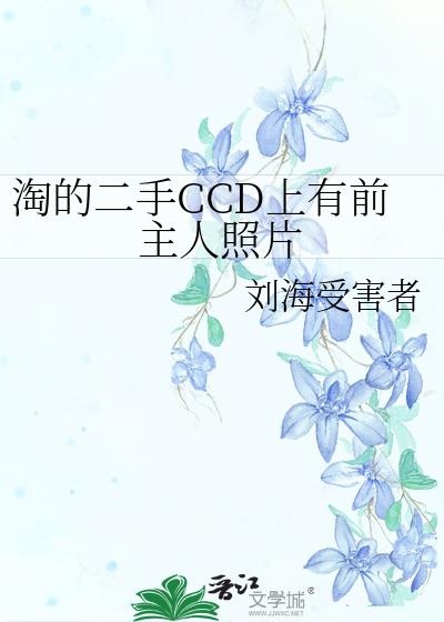 淘的二手CCD上有前主人照片